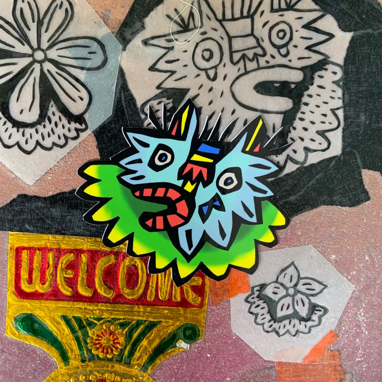 Hound dawg stickers