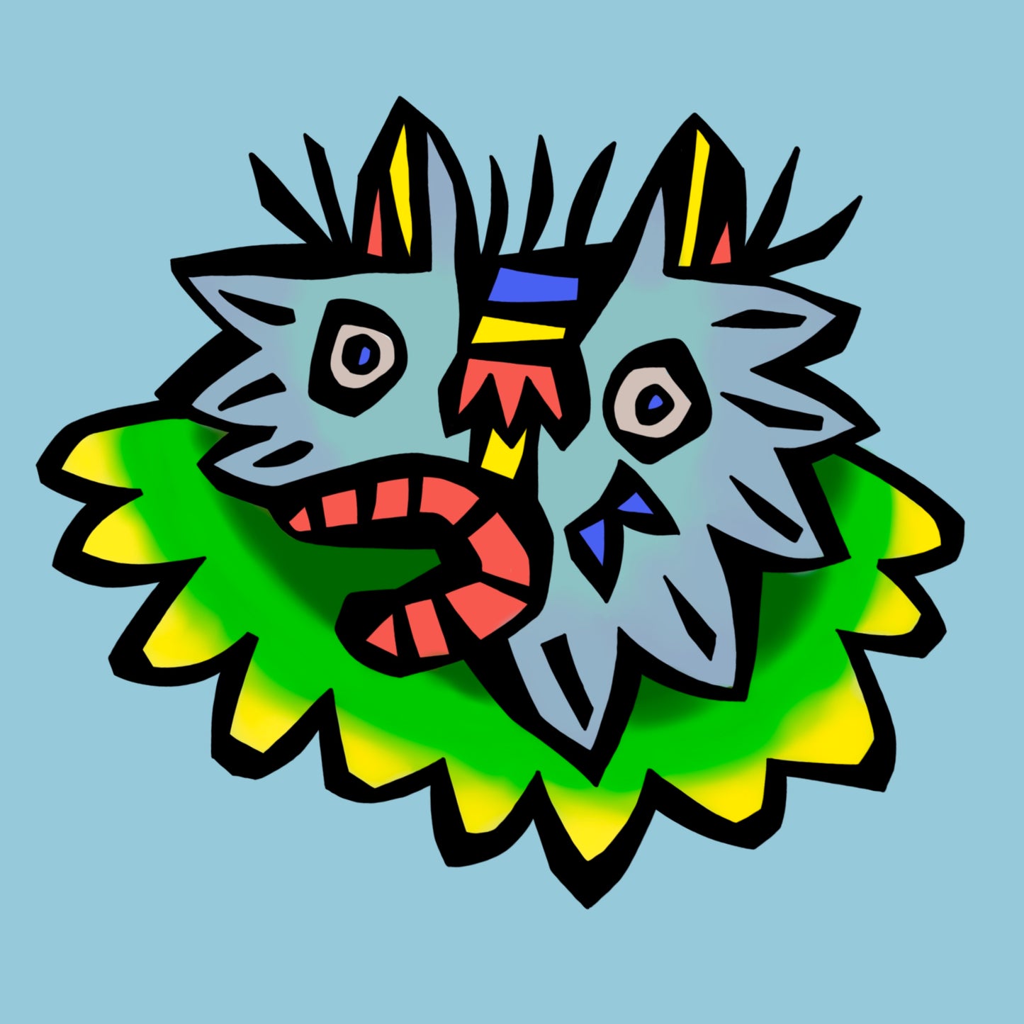 Hound dawg stickers