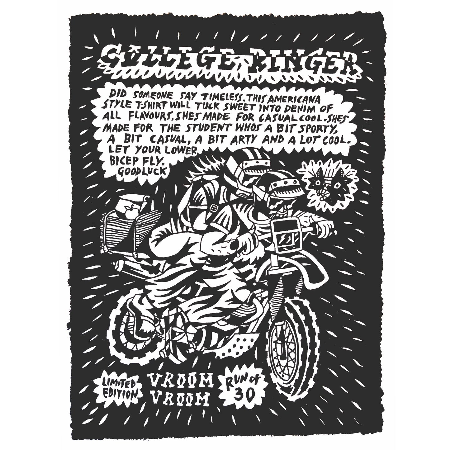 College ringer advert