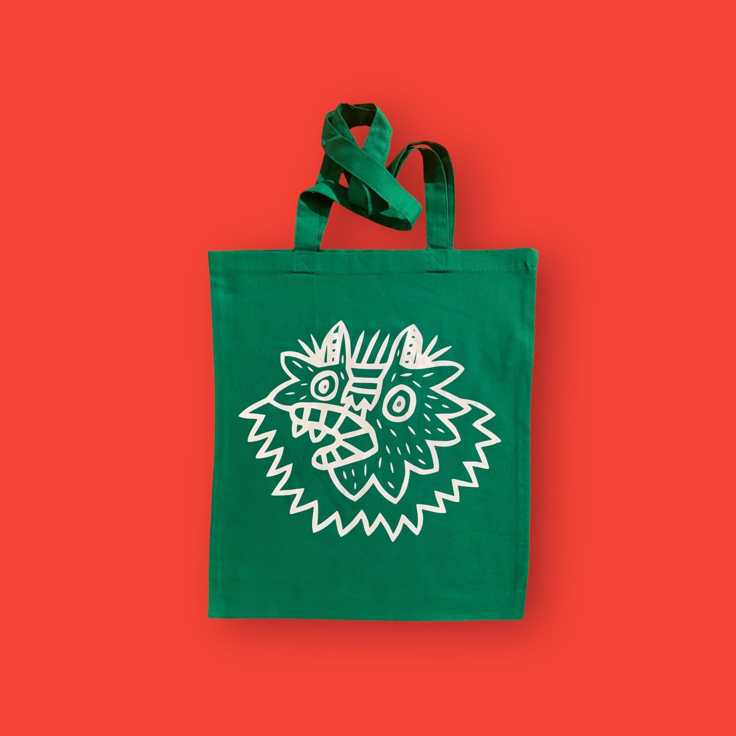 Totez bag, poison green