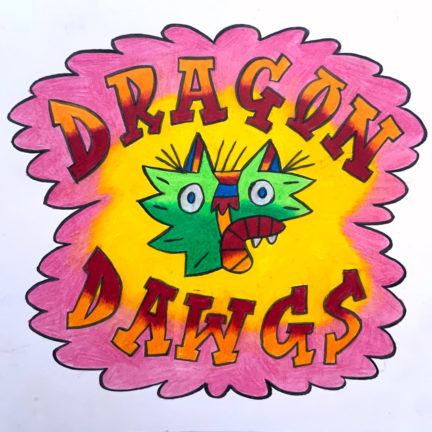 Dragon dawg gang-patch